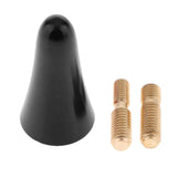 Max Car Roof Short Stubby Antenna w/ Screw FM/AM Radio Aerial for Horton Black