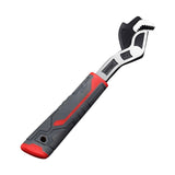 Maxbell Self Adjustable Pipe Wrench Plumbing Wrench Anti Slip Handle for Auto Repair 8inch