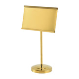 Maxbell Business Card Holder for Desk Card Name Stand Display for Exhibition Gold
