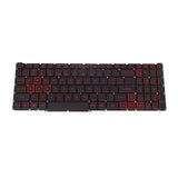 Maxbell Laptop Replacement Keyboard with Backlight US for 300 PH315-52 54 Red