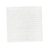 Maxbell Wall Panels Wallpaper Removable Waterproof Wall Sticker for TV Background white
