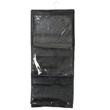 Max Non-woven Hanging Purse Handbag Bags Closet Space Saving Organizers Black