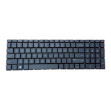 Maxbell US English Keyboard Replaces for HP 15-Dx Tpn-C136 Professional Components Blue