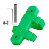 Maxbell Mountain Bike Kettle Mount Adaptor Bicycle Water Bottle Cage Strap Green