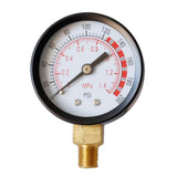 Max 1 Pc Radial Pressure Gauge for Air Oil Water 0-1.4mpa 0-200psi TS-Y50-1.4mpa