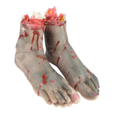 Maxbell Artificial Props Prank Party Prop for Role Play Party Decor Feet Black
