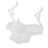 Max Action Figure Stand Bracket for 1/144 HG RG 1/100 MG Gundam Models Toy Clear