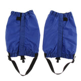 Maxbell Outdoor Waterproof Ankle Walking Gaiters Boots Snow Leg Guard Blue