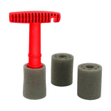 Maxbell Lug Nut Brush Wheel Cleaning Tool Rim Cleaner Brush for Bike Motorcycle