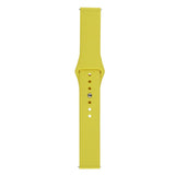 Maxbell Sport Soft Silica Gel Replacement Watchband For Garmin Fenix5 Yellow