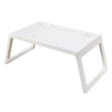 Maxbell Laptop Desk lap Tray Table Folding Laptop Table for Carpet Working White