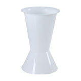 Maxbell Flower Pot Aesthetic Bucket Decorative Jug Vase for Office Table Decorations White