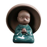 Maxbell Ceramic Tea Filter Porcelain Strainer Reusable Decor for Shop Teahouse Gifts Green