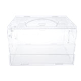 Maxbell Hamster Cage Acrylic Portable Villa Cage Small Pet House Nest single layer