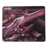 Max Maikou Gaming Mouse Pad Computer Desk Mat 18*20cm  Brown+ Red
