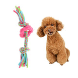 Maxbell Pet Dog Cotton Rope Rubber Toy Pet Puppy Training Play Stuff Dog Chew Toy