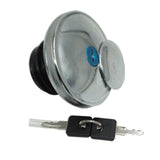 Maxbell Motorcycle Fuel Oil Caps Lock for Harley 883 Accessory Professional Silver With Keys