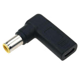Max Type-c F to 7.9*5.5mm Male Right Head PD Chip DC Interface Laptop Adapter