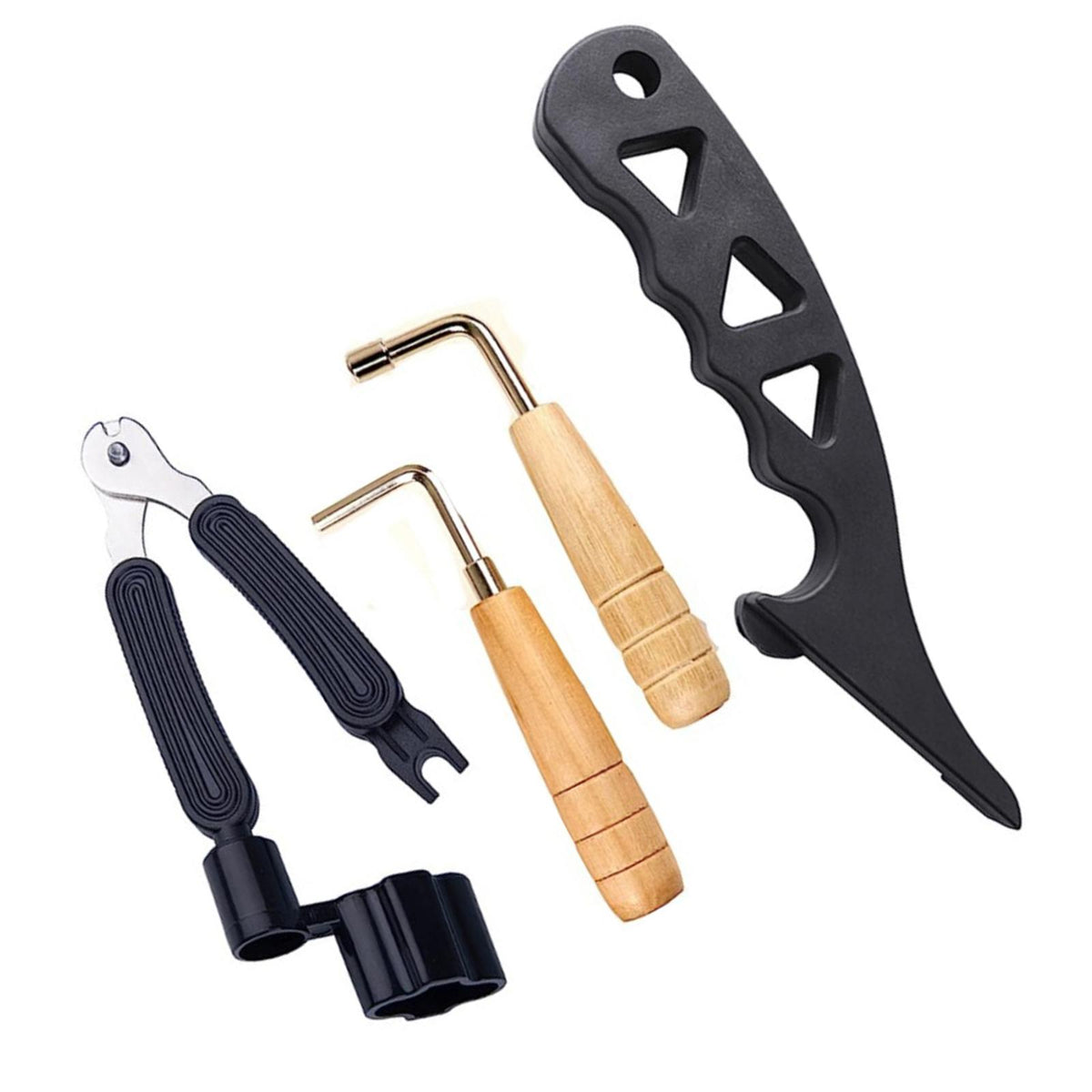Maxbell Guitar Maintenance Kits Guitar Wrench Ergonomic for Acoustic Guitar Banjos Style B
