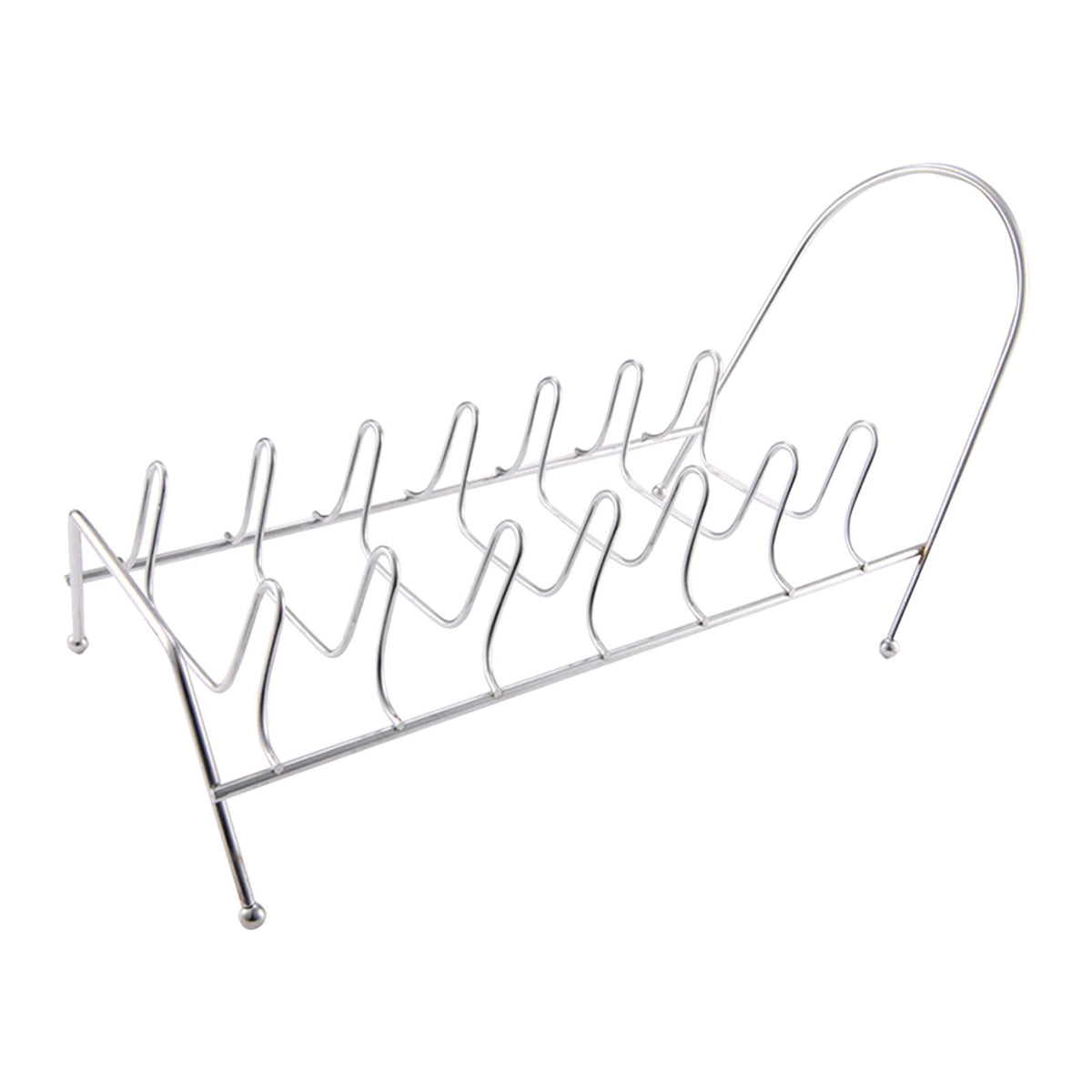 Maxbell Storage Rack Reusable Metal Draining for Cabinet Kitchen Countertop 7 Tier