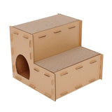 Maxbell 2 in 1 Cat Scratcher Bed Toy Pets Supplies Board Kitten Indoor Claws Care