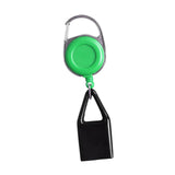 Maxbell Retractable Belt Keychain Holder Sleeve for Camping Events Green