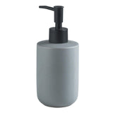 Maxbell Ceramic Soap Dispenser Bottle Empty Pump Bottle for Home Restaurant Gray