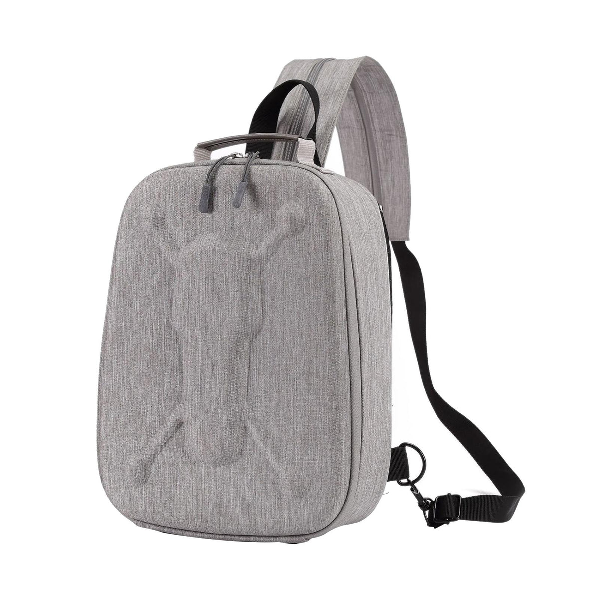 Maxbell Travel Waterproof Nylon Storage Bag Hard Case for DJI Mavic Air 2 Grey