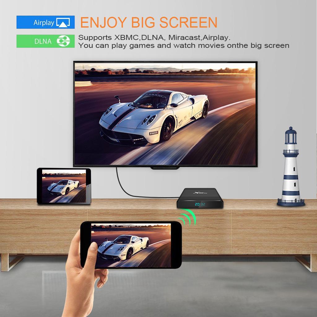 Max X96 Air Mini Android 9.0 905X3 Smart Network Media Player Tv Box UK 32GB