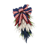 Maxbell American Independence Day Wreath Large Fourth of July Door Wreath for Window