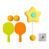 Maxbell Self Training Hanging Pingpong Trainer with Balls Hand Eye Coordination Yellow