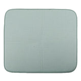 Max Microfiber Dish Drying Mat Kitchen Drainer Sink Table Placemat Green