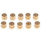 Max Maxb 10 Pieces Baritone Knurled Screw for Brass Instrument Replacement Parts