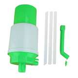 Maxbell Universal Drinking Dispenser Hand Press Water Bottle Pump for Kitchen Hiking Green