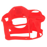 Max Detachable Silicone Camera Protective Case Cover for Canon 5DMARKIV Red