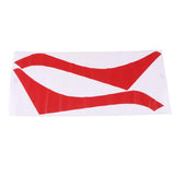 Max Maxb Pair Center Console Side Panel Trim Stickers for Buick Excelle XT GT Red