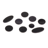 Maxbell 9Pcs Sax Finger Buttons Exquisite Replacement Parts for Alto Tenor Soprano D