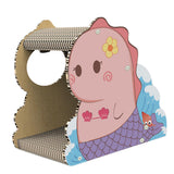 Maxbell Scratch Pad Nest Scratching Lounge Bed Lounger Couch Cat Scratcher Cardboard Mermaid
