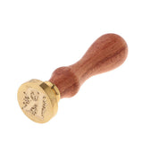 Max Classic Seal Wax Stamp Sealing Letter Wooden Handle for Envelope R