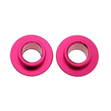 Maxbell 2 Pcs Roller Inline Skate Aluminum 8mm Bearing Spacers Accessories Red