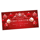 Maxbell Christmas Garage Door Banner Wall Hanging Decor for Church Home Holiday Red 200cmx150cm