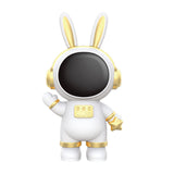 Maxbell Rabbit Astronaut Shape Money Saving Box for Girls Children's Room Decoration White