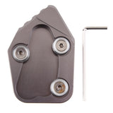 Maxbell Kickstand Side Stand Extension Pad for Honda CBR600RR 2007-2012 Titanium