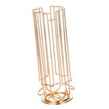 Maxbell Capsules Storage Organiser Iron Space Saving Anti Scratch Rotating Wire Rack Aureate