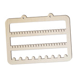 Maxbell Wall Mounted Earring Storage Organizer Wood, Decorative Photo Prop Durable