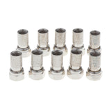Maxbell Metric Copper F Head Female Thread Connector, Self-tightening 75-5 RG60