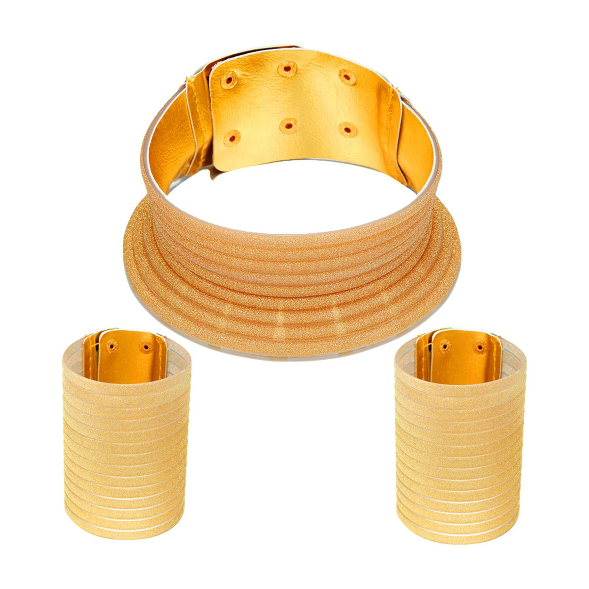 Maxbell African National Choker Bracelet Egypt Statement for Theme Party Girls Aureate