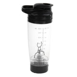 Maxbell Automatic Powdered Milk Mixing Cup Pet Bird Small Animal Waterer Black