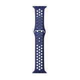 Maxbell Dual-color Perforated Sports Watchband for Apple iWATCH 1234 38/40MM 4