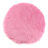 Max Soft Sheepskin Fluffy Skin Faux Fur Fake Rug Mat Small Rugs Pink